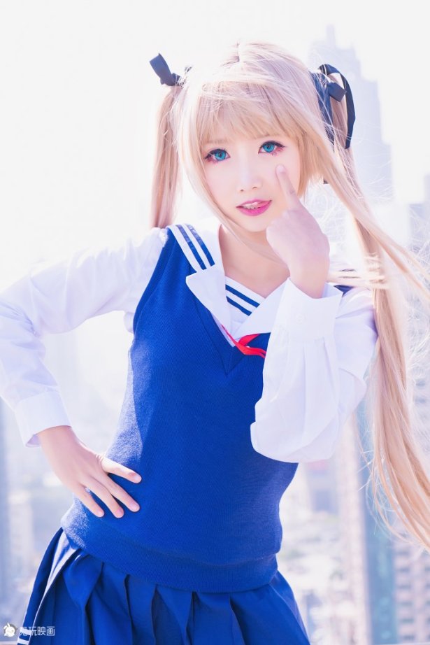 人气动漫Coser@面饼仙儿 –  双马尾 [41P/1.45GB]
