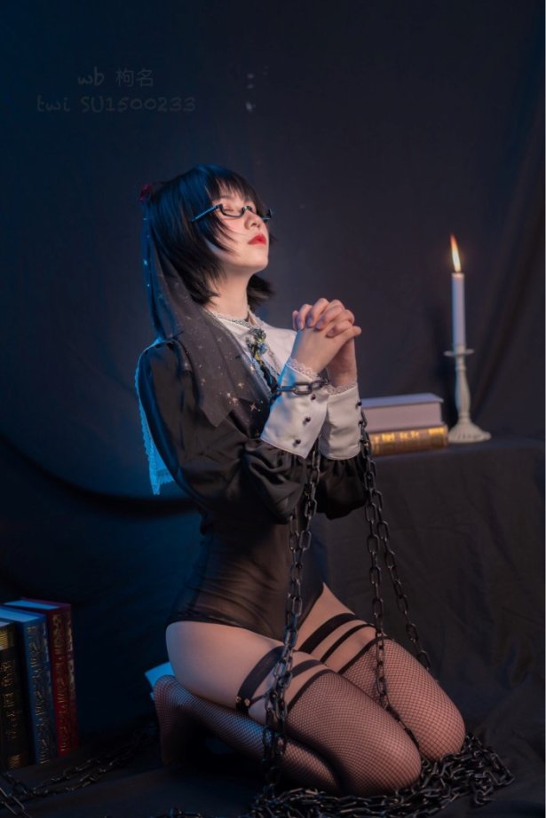 微博妹字@逐月SU 修女 [58P/29MB]