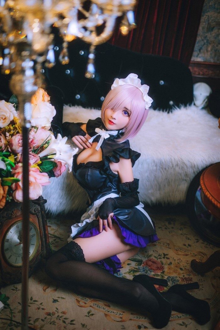 知名动漫Coser@rioko凉凉子 玛修 [21P/175MB]