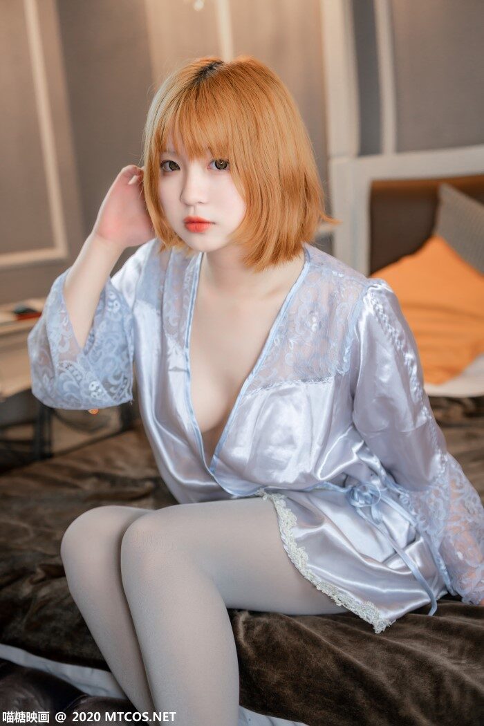 喵糖映画 VOL.085 桃子的睡衣 [44P/395MB]