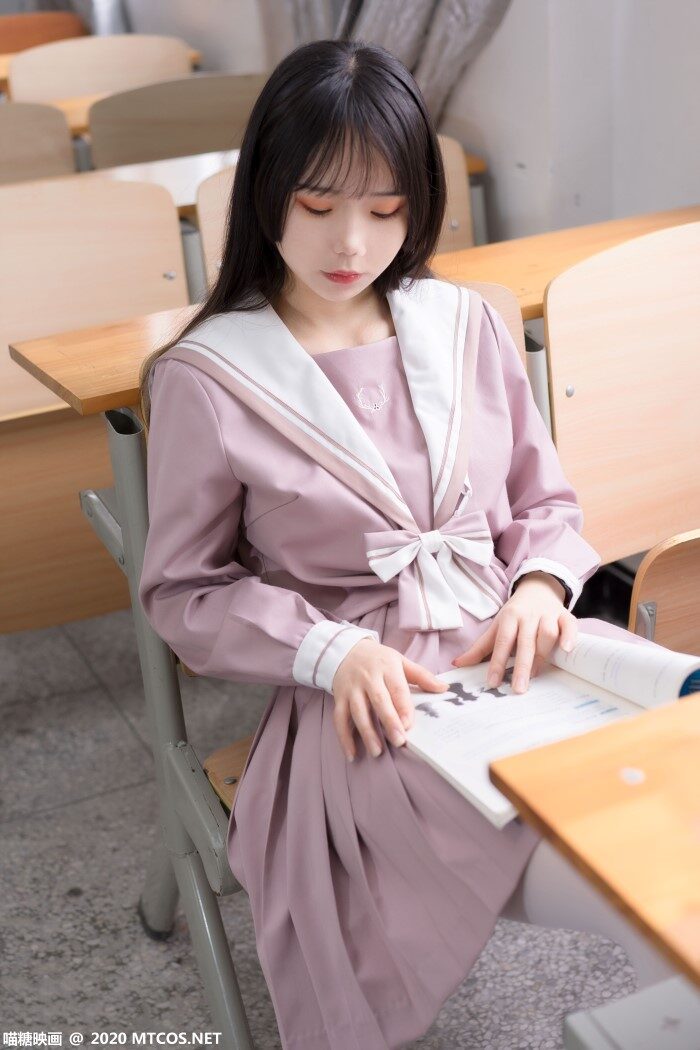 喵糖映画 VOL.074 半度度度喵 粉色JK小解解 [49P/323MB]