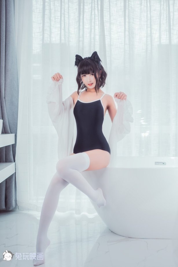 兔玩映画 夏日泳装 Vol.025 白丝喵 [42P/459MB]