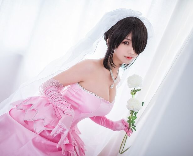 人气动漫Coser@鳗鱼霏儿 – 婚纱 [14P/308MB]