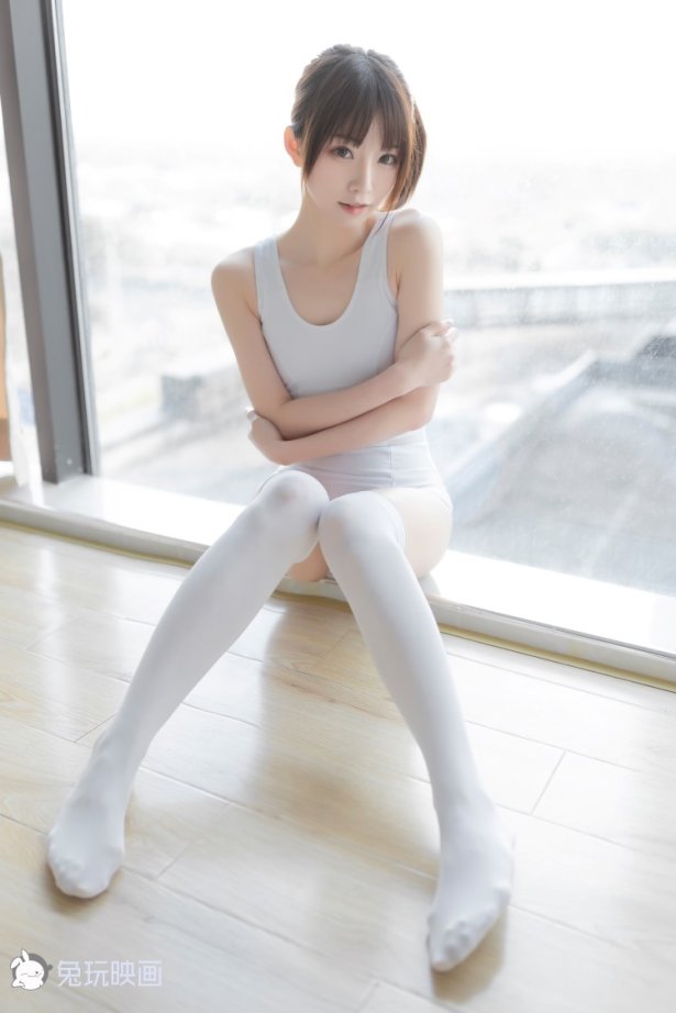 兔玩映画 夏日泳装 Vol.034 白丝单马尾 [40P/149MB]