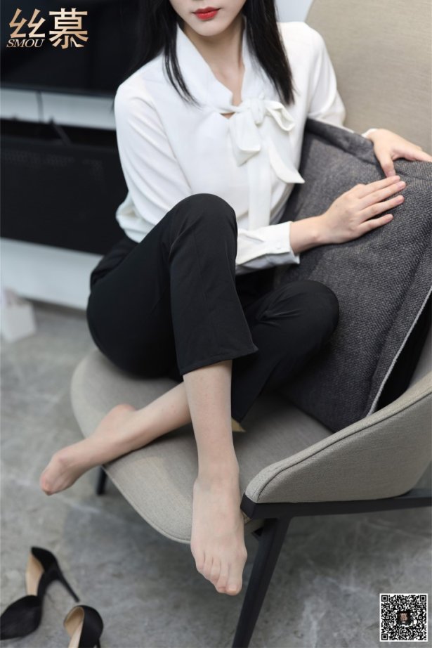 丝慕写真 SM282 天天一元 紫宁《格调西装裤》[79P/213MB]