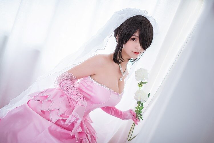 人气动漫Coser@鳗鱼霏儿 – 婚纱 [14P/308MB]