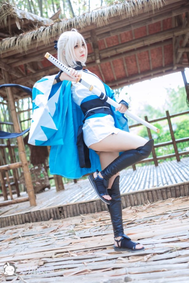 兔玩映画 B 181  冲田总司和saber [47P/785MB]