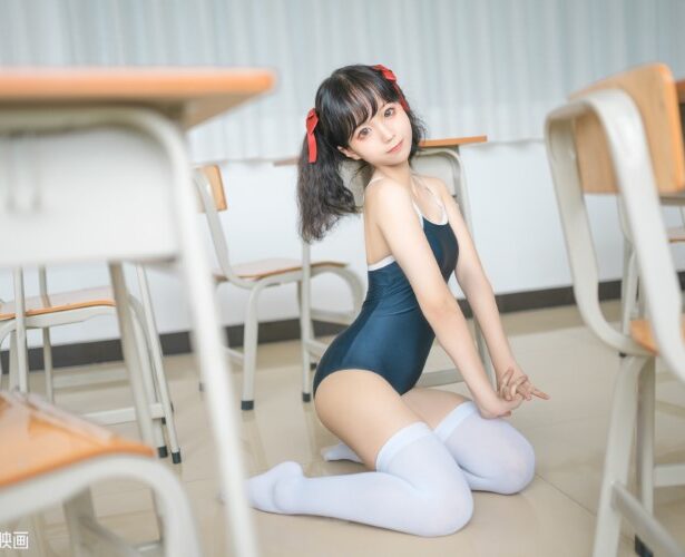 兔玩映画 夏日泳装 Vol.039 白丝小沫沫 [40P/530MB]