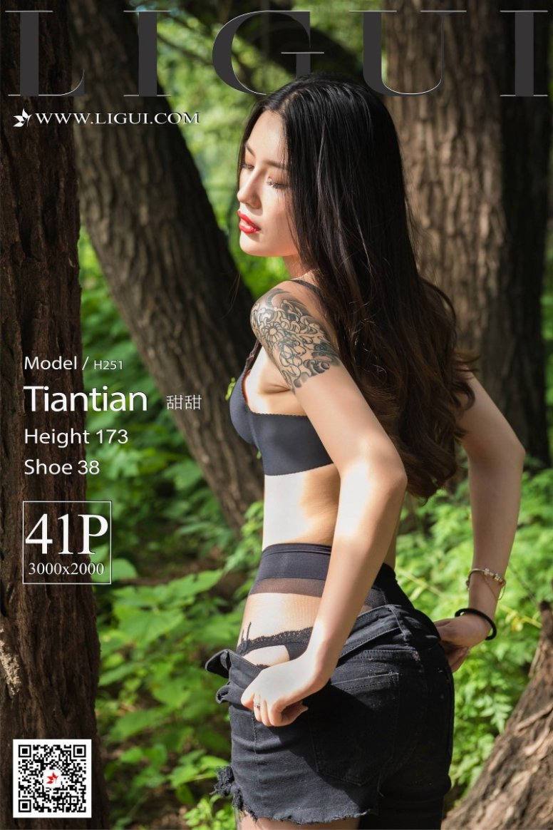 [Ligui丽柜] 2020.10.18 网络丽人 Model 甜甜 [42P/104MB]