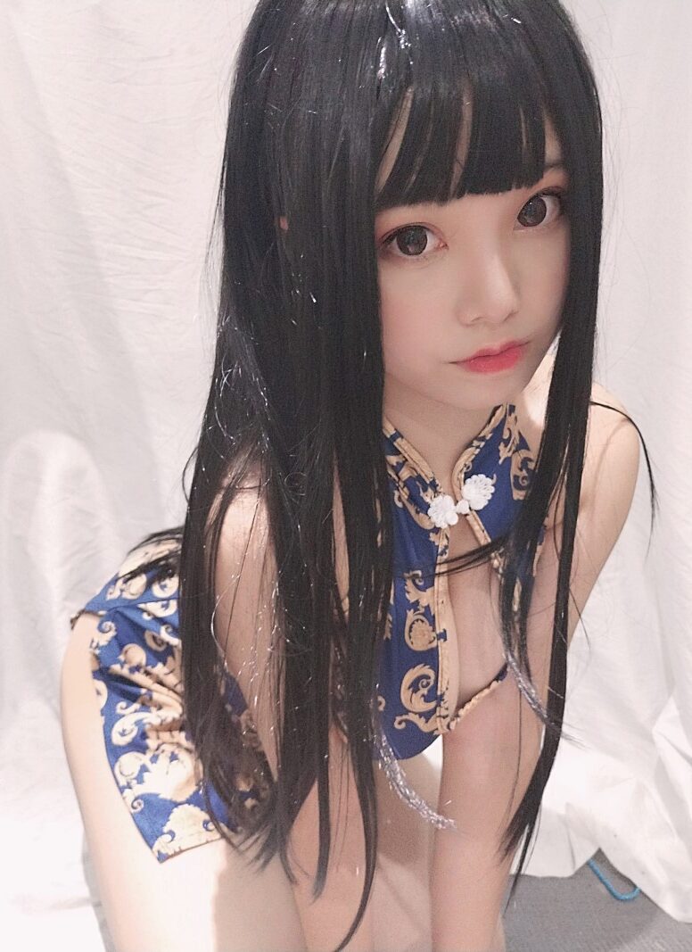 微博二次元coser@蜜汁猫裘 旗袍解解 [29P/58MB]