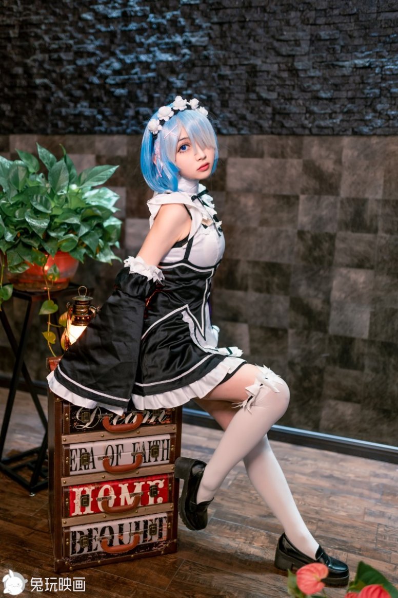 兔玩映画 C 226 甜甜的钕仆蕾姆 [40P/1.17GB]