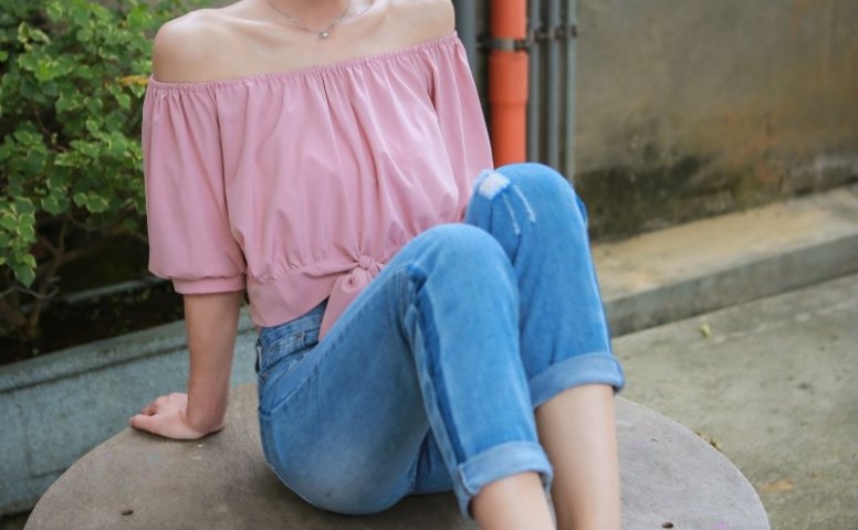 精选街拍 No.026 郭思敏 唯美牛仔褲高跟 [48P/82M]