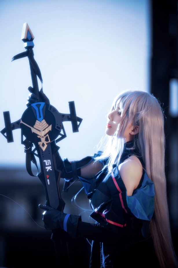 罗莉风COS 桜桃喵 – 斯卡蒂[15P/307MB]