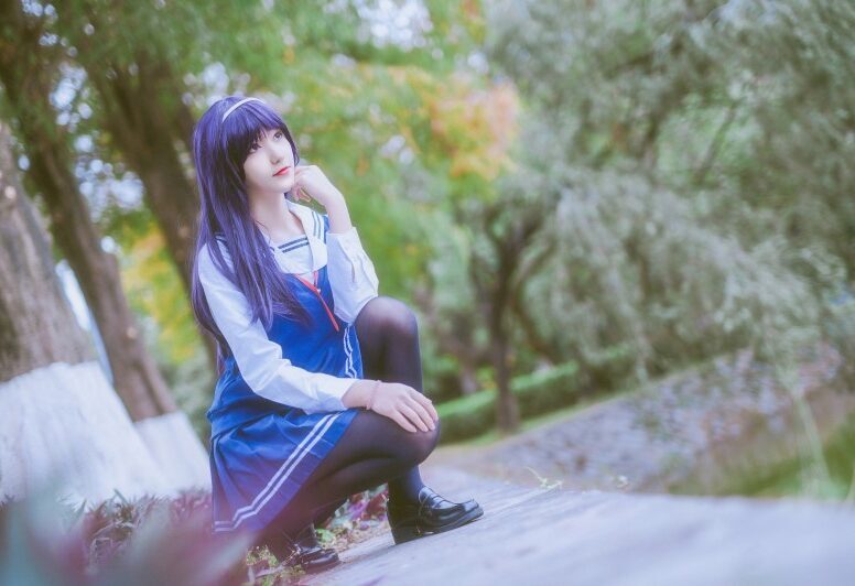 微博红人动漫Coser@南桃Momoko 诗羽至服 [6P/25MB]