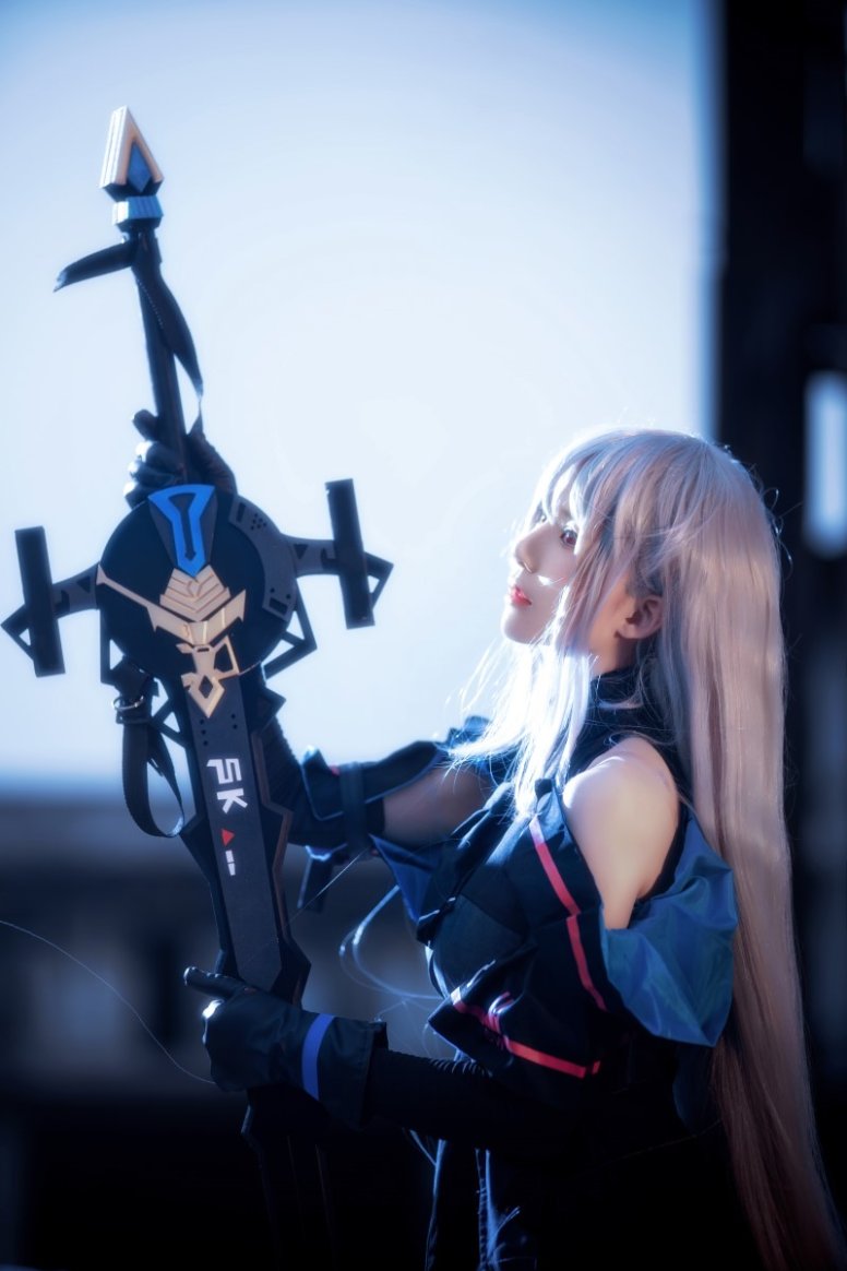 罗莉风COS 桜桃喵 – 斯卡蒂[15P/307MB]