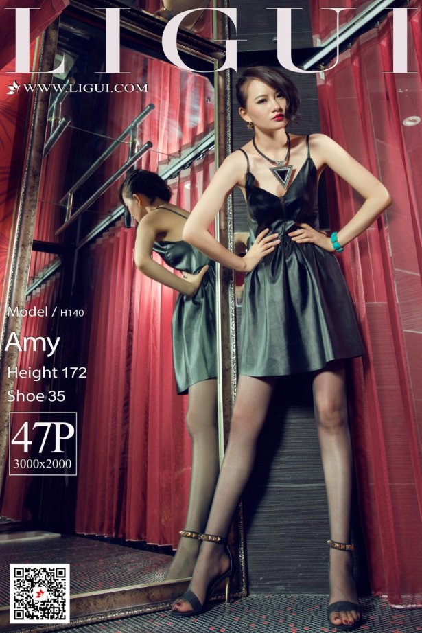 [Ligui丽柜] 2020.12.27 网络丽人 Model AMY [44P/56MB]