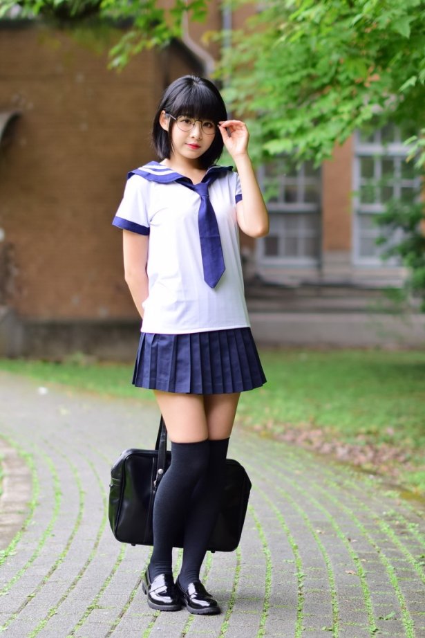 精选街拍 No.114 海琳 学生至服 [73P/55MB]