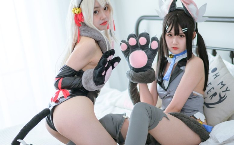 嘎潼 & Akisoso秋楚楚 伊利雅 美游 [40P/437MB]