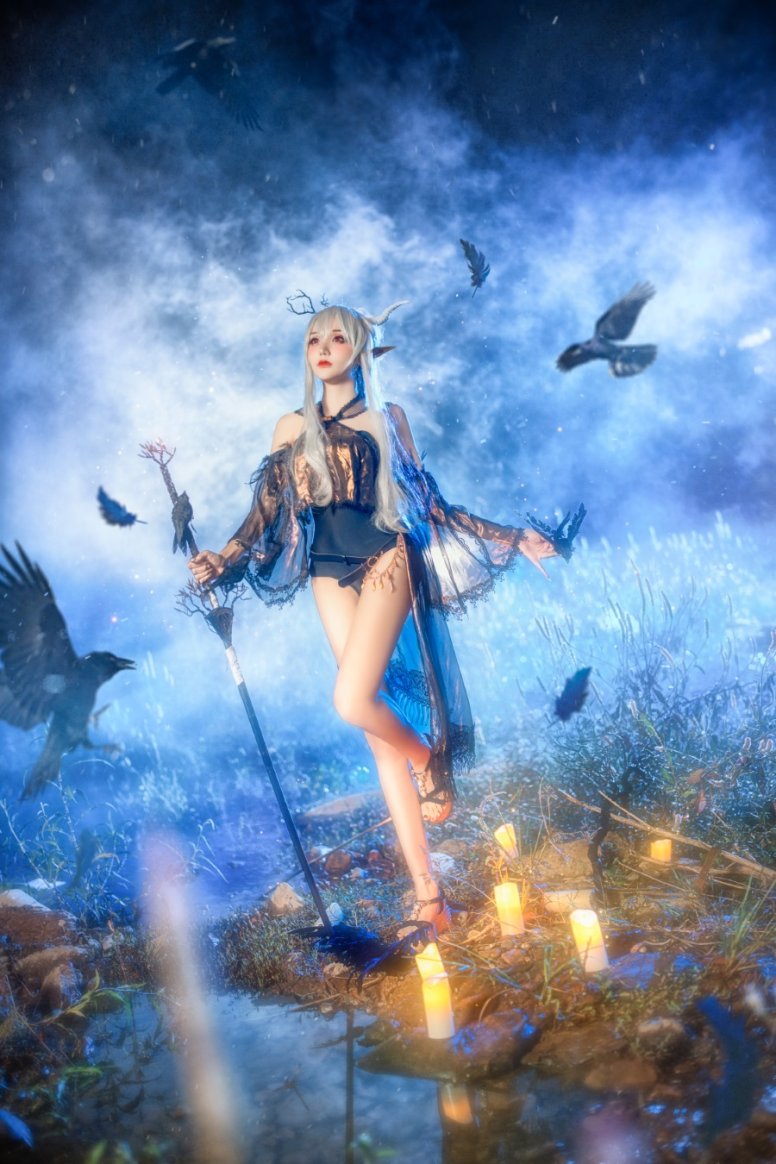 仙九Airi – 闪灵静谧午夜 [17P/426MB]