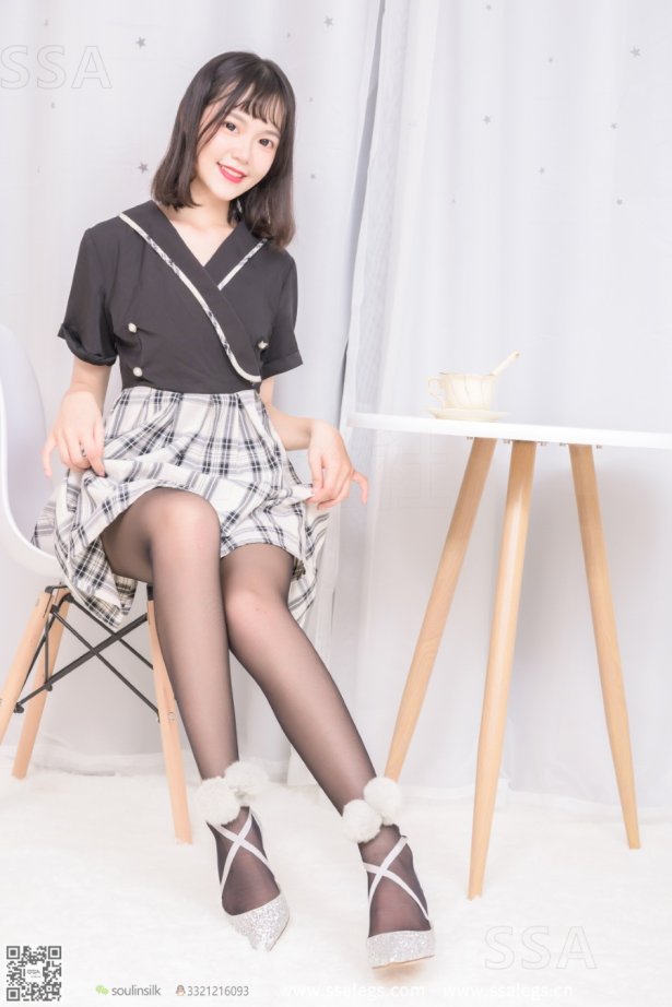 [SSA丝社]超清写真 NO.261 阳阳阳光少女的银色高跟鞋(上) [122P/1.41GB]