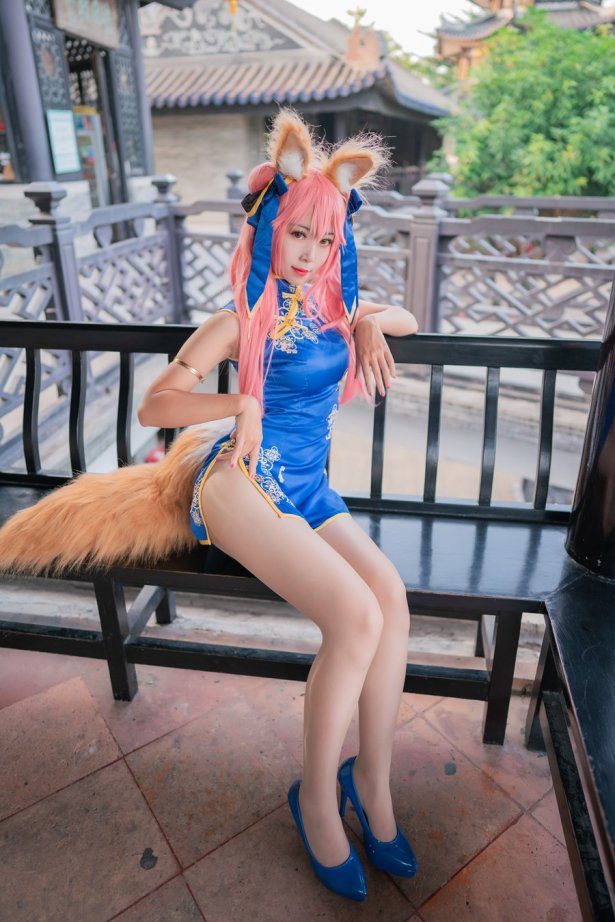 Money冷冷 – 玉藻前旗袍 [17P/164MB]