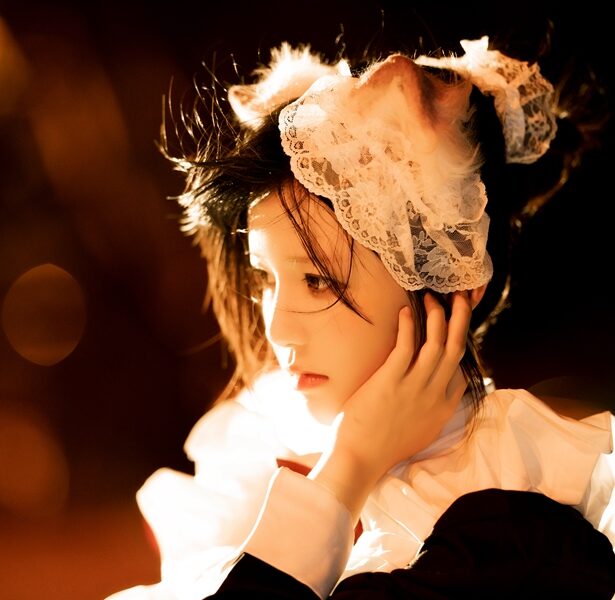 罗莉风COS 桜桃喵 – 长裙妹抖（夜）[19P/647MB]