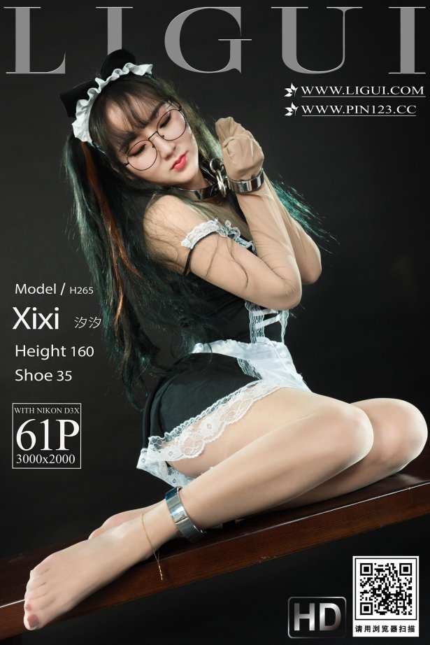 [Ligui丽柜]2022.10.21 颜丝惩戒 汐汐[61+1P/67MB]