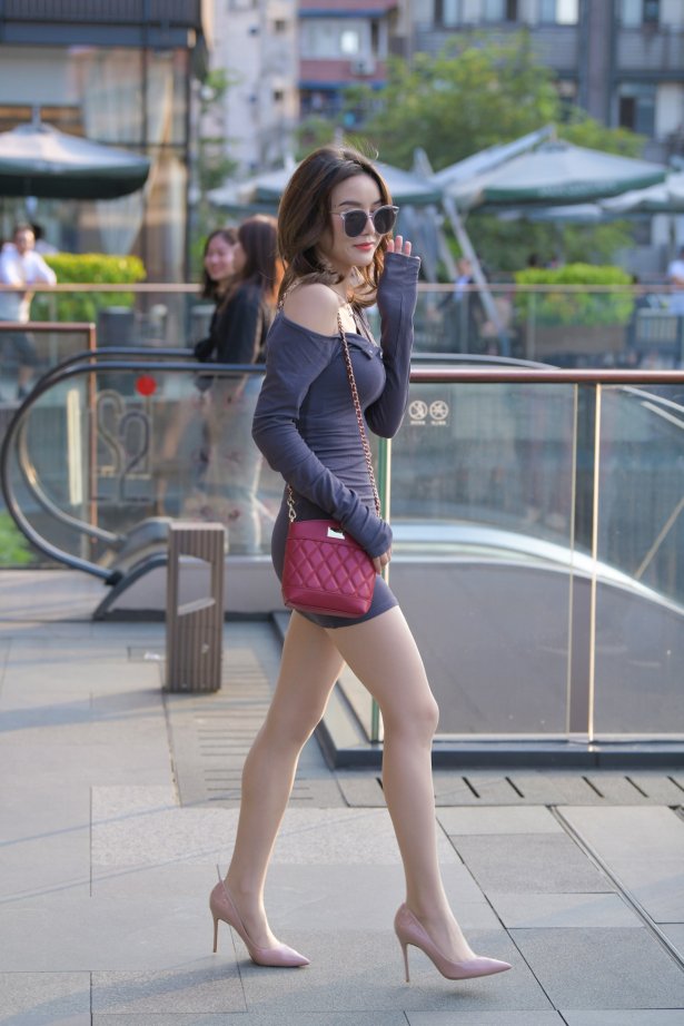 精选街拍作品 NO.1628 摄神街拍作品 – 再次遇见她，这是缘分吗[342P/500MB]