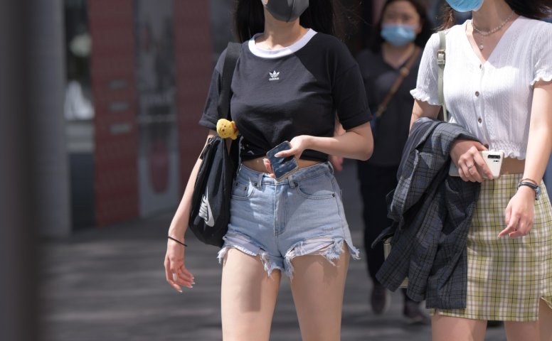 精选街拍作品 NO.2027 凯恩街拍作品 – 热裤镁钕[55P/66MB]