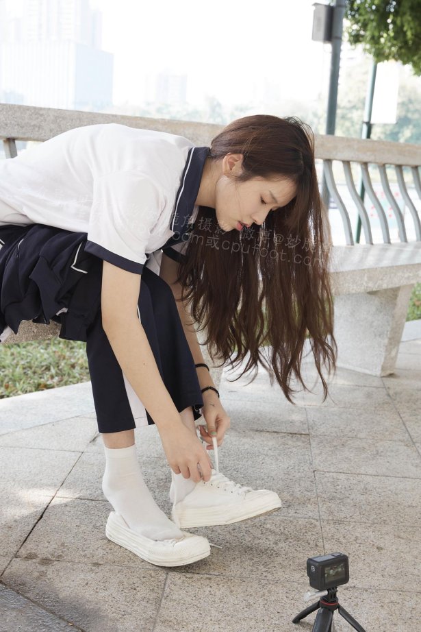 [见新摄影]NO.050 -抖音可爱学苑风，奶乖少女 [160P/1V/1.59G]