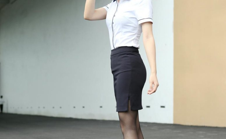 魔镜街拍 NO.165 OL至服黑丝 [138P/155M]