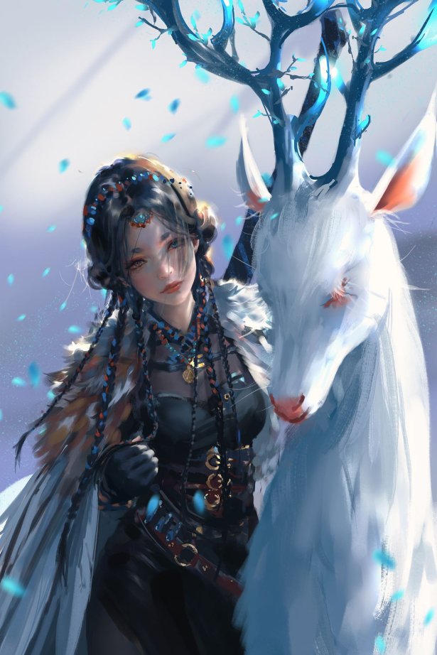 AI绘画 059 WLOP鬼刀二次元插画图集合辑2023.01-05 [67P/12V/3.21G]