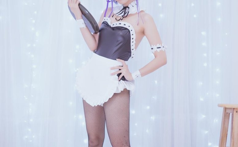 [喵糖映画]TML.012 蕾姆兔女郎[26P/266MB]