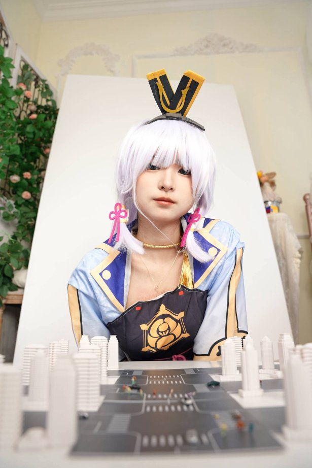 [觅芙少女]NO.092 娜娜-cos神里凌华 巨人踩踏[204P/1V/4.95GB]