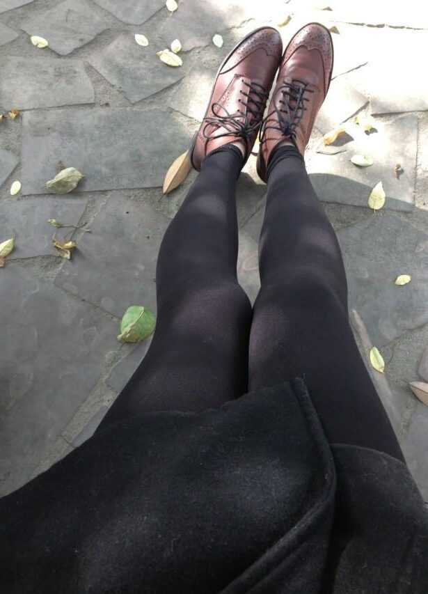 织梦行影@NO.031-第三十一期 木凳黑打底英伦鞋（木凳）[55P/8MB]