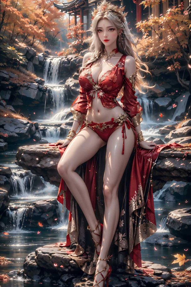 AI绘画 460 高山流水[38P/207MB]