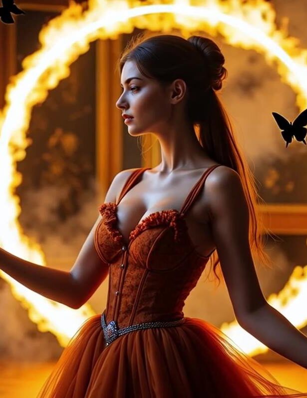 AI Video 014 2 Hour Victorian Goddess NO LOOP [4K] – AI-Generated Everything _ Background Music[4K1V2.16GB]