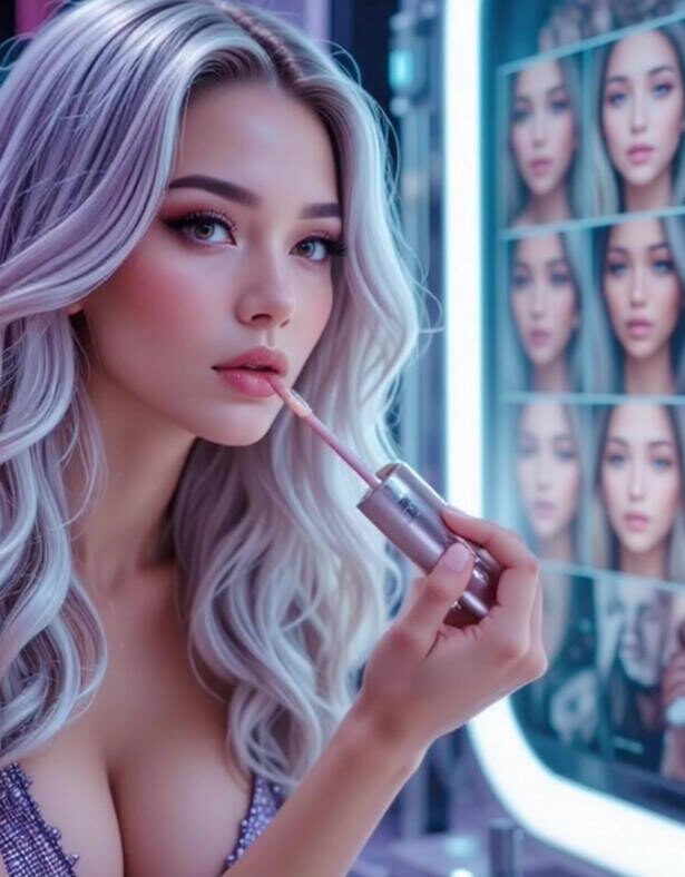 AI Video 041 Meet Your NEW Futuristic ROBOT Wife![4K1V441MB]