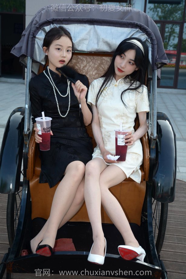 初夏女神 NO.279 柒柒、双双 黑白旗袍[140P/1V/5.30GB]