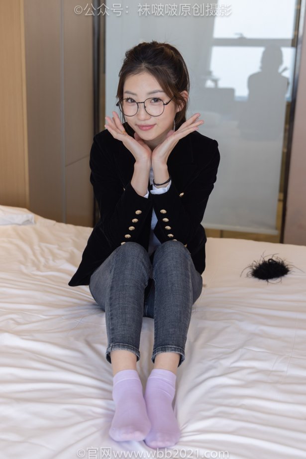 袜啵啵 积分兑换024期 小沫[花絮版加常规版]两双高跟长靴紫色棉袜[150P/2V/8.73GB]