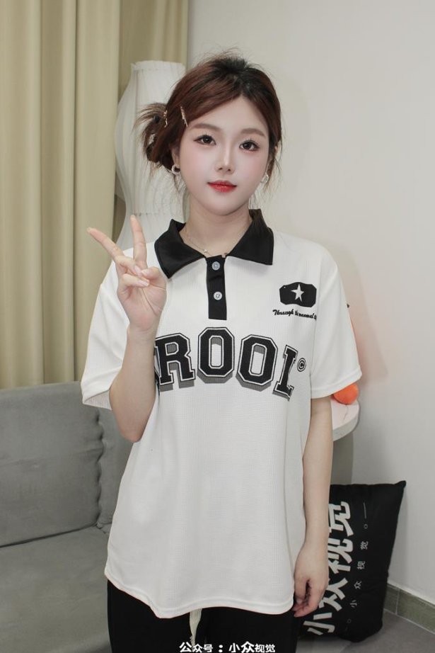 小众视觉 021-小薯条韩系学苑风白袜板鞋［117P/1V/5G］