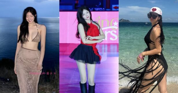 韩式应援天花板！安芝炫身着薄纱、镂空彼基尼接连火辣出击，SOLO热舞《发香区》让全场沸腾！