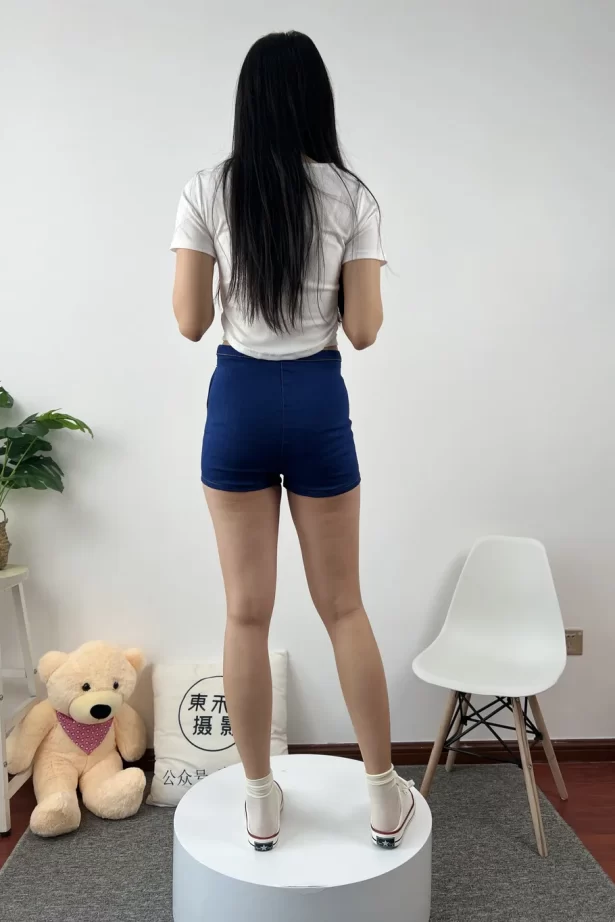 三禾摄影 NO.027 牛仔短裤 棉袜 帆布鞋[213P/1V/1.22GB]