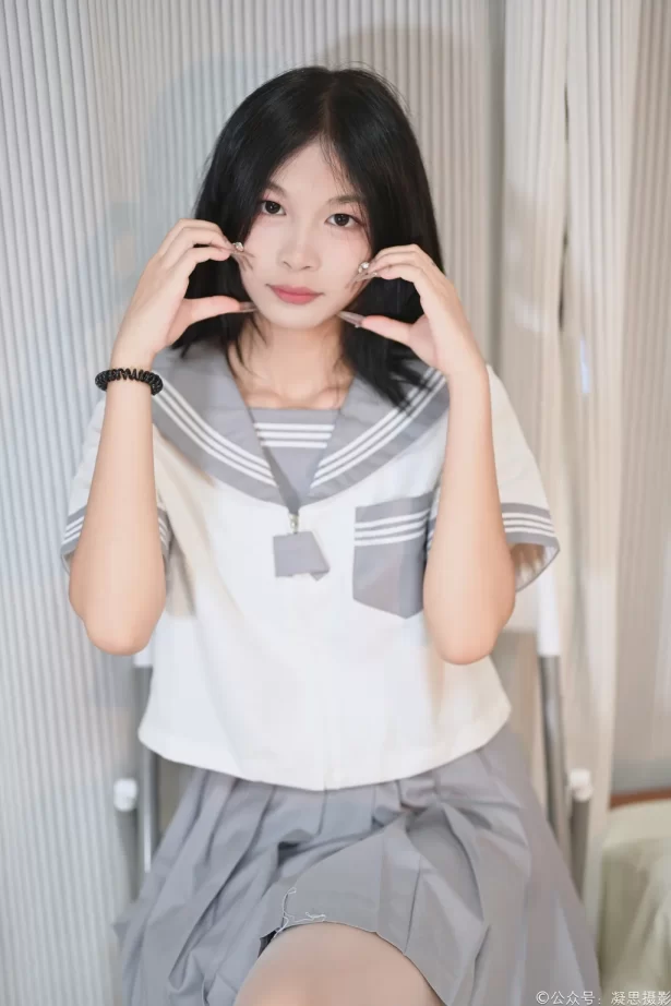 凝思摄影 NO.038 沅沅-jk至服、连裤白丝、小皮鞋[148P/1V/5.44GB]