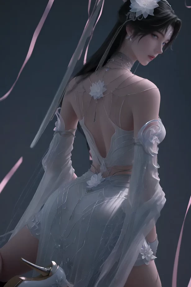 AI绘画 883 邀月[33P/591M]