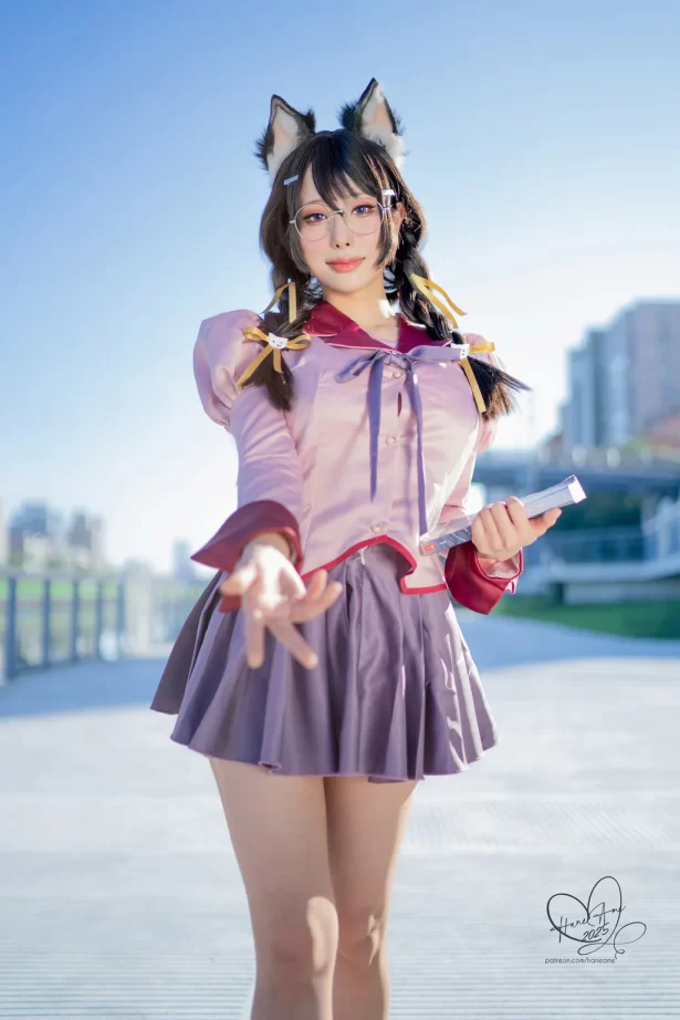 Hane Ame 雨波写真 – 化物語 羽川翼[41P/5V/251MB]