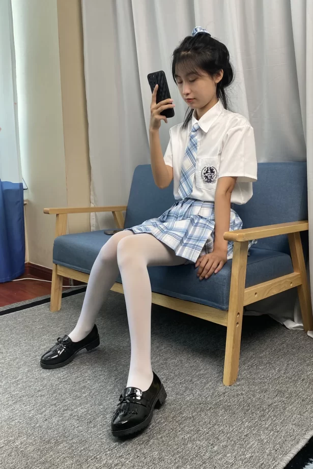 三禾摄影 NO.050 JK套装 白丝 下皮鞋[211P/14V/2.81GB]