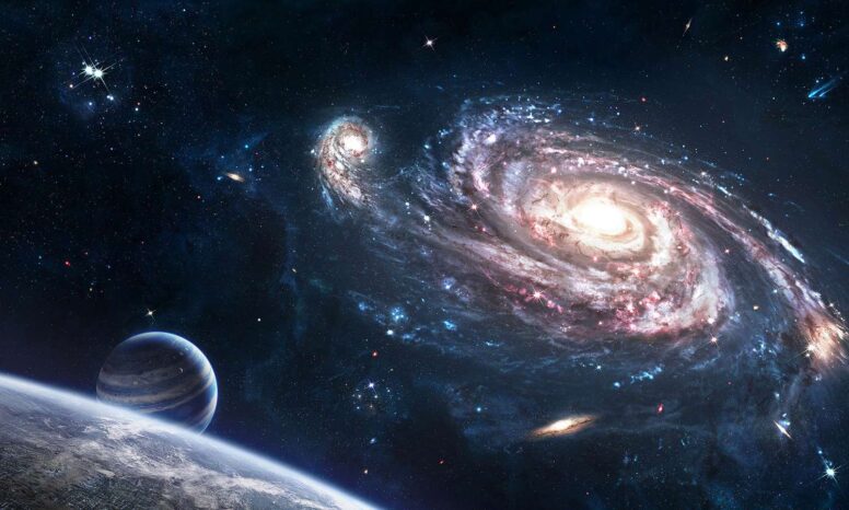 桌面壁纸 046 星空梦幻星球星系5k图片