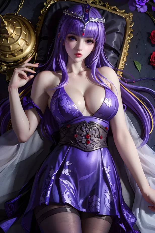 AI绘画 998 秦时明月-少司命[26P/136M]