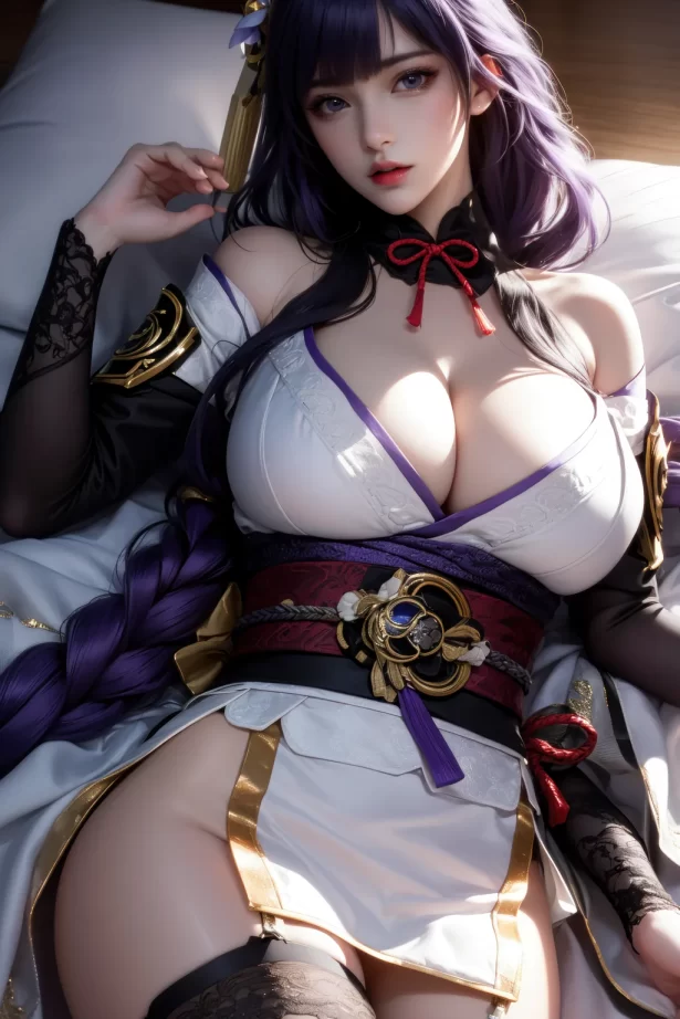 AI绘画 1001 雷电将军-AI女神[56P/538M]